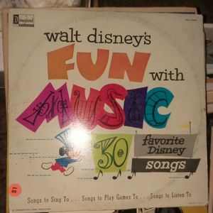 Walt disney fun with music phonograph record